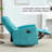 Manual Recliner Chair with Rocker and Swivel-1094967477