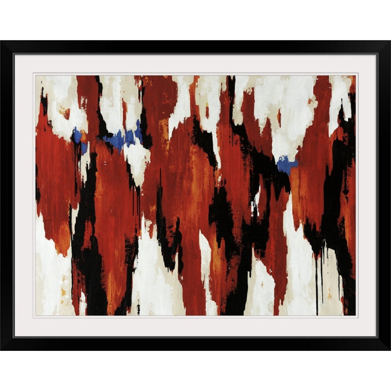 " Wagon Trail " by Sydney Edmunds, Black Framed, 20" H x 24" W x 1" D