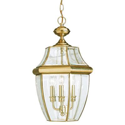 3 - Light Outdoor Hanging Lantern