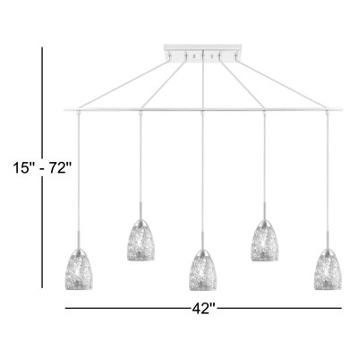 Murphy 5 - Light Kitchen Island Pendant