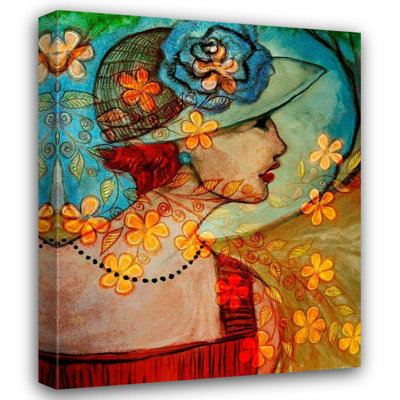 ArtDirect Harrington, Danielle Gallery Wrapped Canvas Art Titled: Bella II
