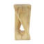 Table d'appoint d'extérieur, table de bout en forme de torsion, table d'appoint décorative, table de tabouret de jardin pour terrasse de balcon, côté piscine, béton léger, texture semblable au bois-459936243-459936242