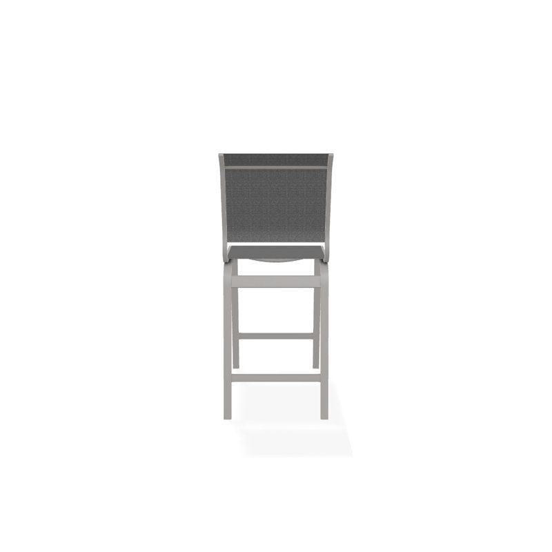 Tabouret de bar 26 po Holna, Titane Sunbrella®, Gris chaleureux texturé