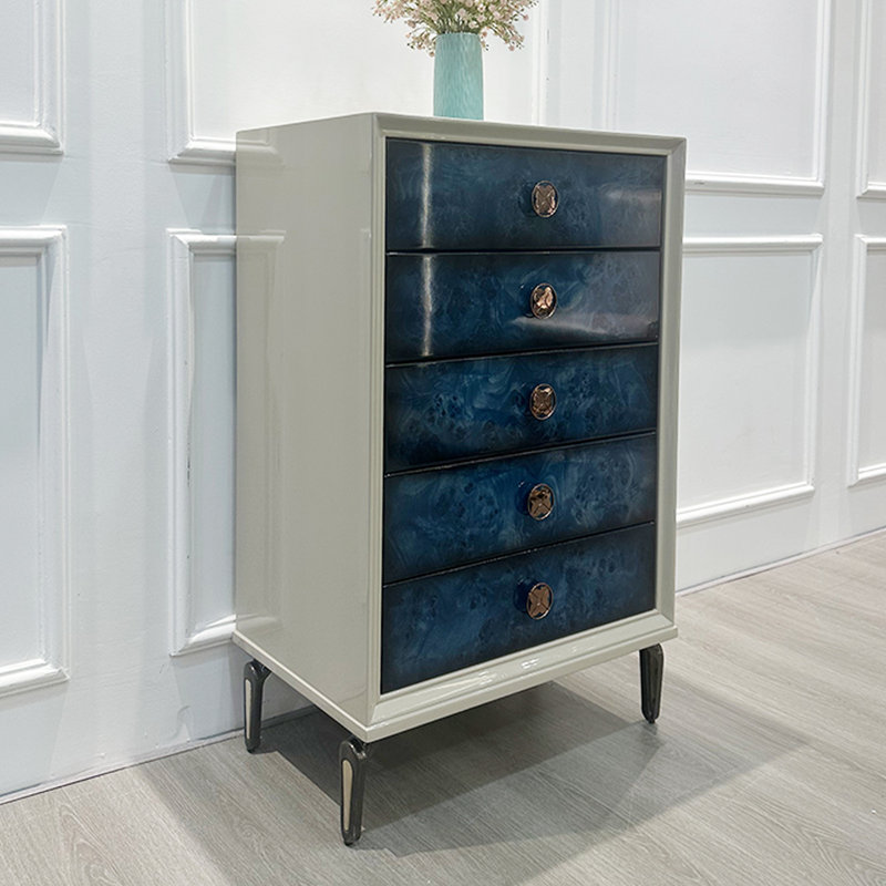 Commode d'appoint 5 tiroirs Modern Luxury
