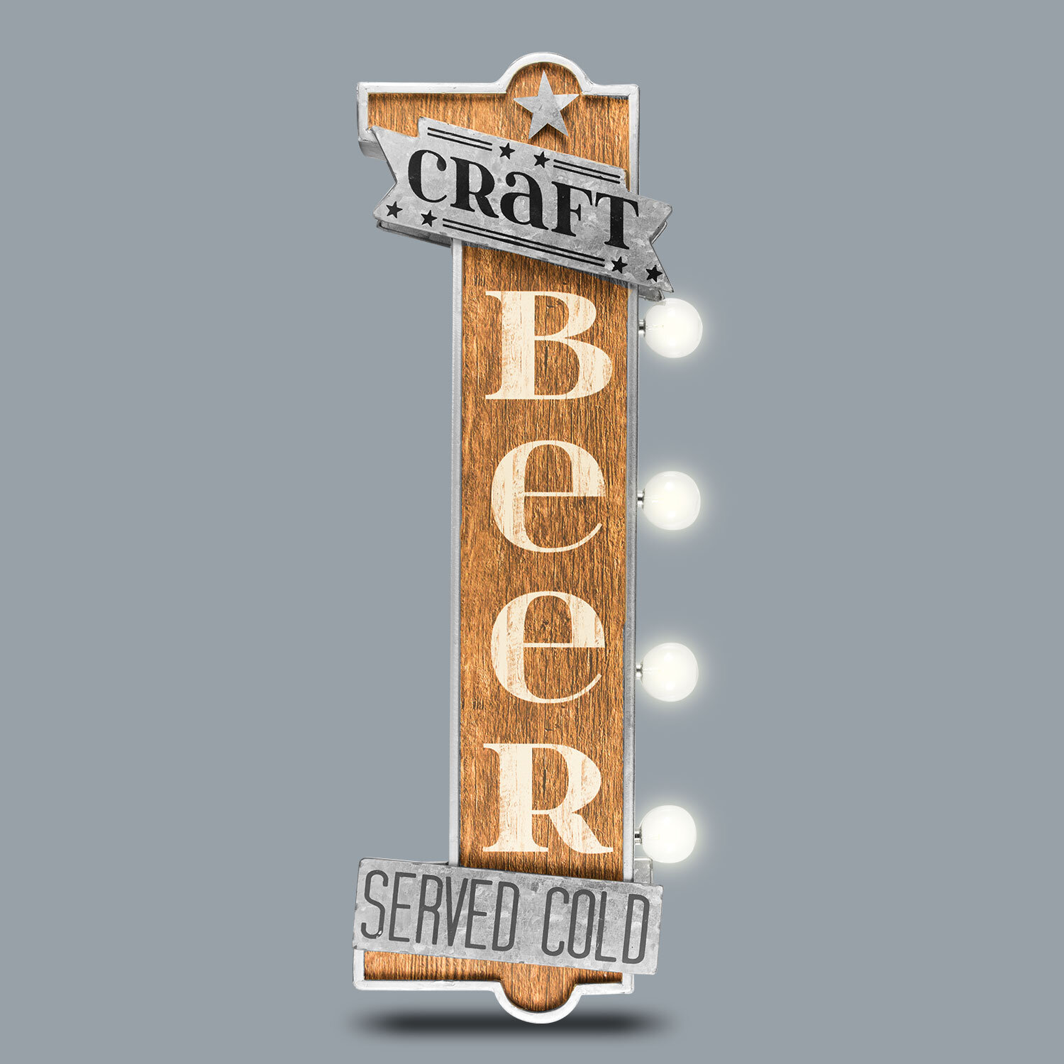 Old Style Beer Neon Sign  Vintage, Antique, Man Cave & Silver