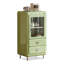 Vert massif + bois manufacturé + vitrines-121575642