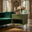 Table de chevet vert olive-613275298