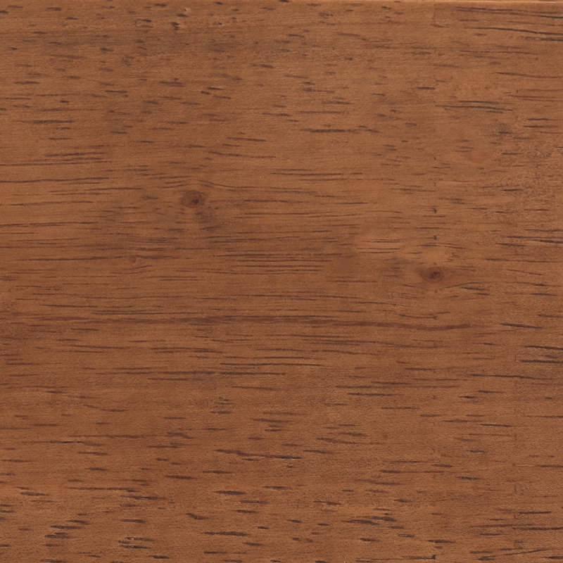 Morana Queen Walnut Brown Wood Platform Bed with Built-In Shelves
