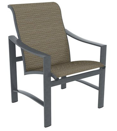 Outdoor Dining Armchair, Bogota, Graphite