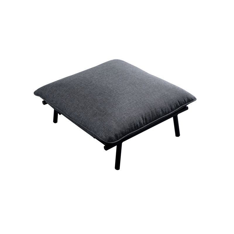 Morgan Outdoor Ottoman, Gray