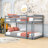 Hubart Twin Over Twin Bunk Bed With Ladder-2001824616