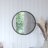 Nafne Wall Mount Shatterproof Round Accent Wall Mirror with Metal Frame-1397083070-1397083067