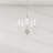 Sterling 5 - Light Glass Chandelier-48272544