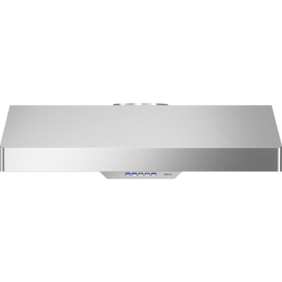 Hotte de cuisine 36 pouces 600 CFM avec éclairage à DEL en acier inoxydable Gust II