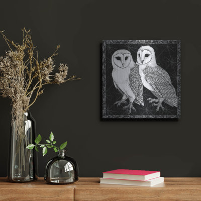«Arsenic and Old Lace Bw No Words 4» par Wild Apple Portfolio, art mural en métal, 12 po x 12 po
