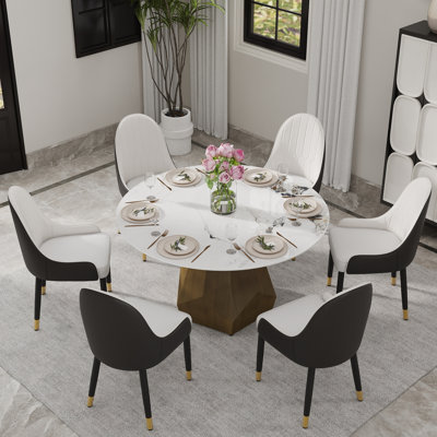 Ensemble de table de salle à manger 7 pièces