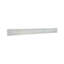 Dosseret en quartz blanc 43 po