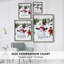 «Christmas Holiday Art» CECXCIV, reproduction d'art encadrée - bois massif-2024063155