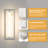 Dimmable LED Wall Mounted Sconce With Natural Spanish Marble Shade 5 Colors Adjustable-132613136-132613148