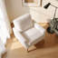 Elmick Upholstered Accent Armchair