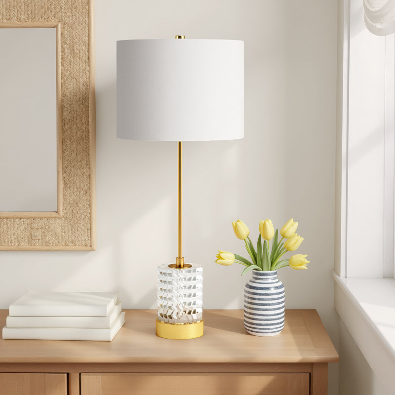 Glass Table Lamp