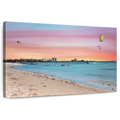 Sunset At Palm Gillard Aruba