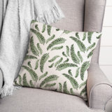 Floral Throw Pillow