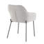 Chaises de salle à manger contemporaines avec rembourrage moelleux - ensemble de 2