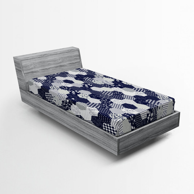 Drap-housse en patchwork, Drap-housse de taille simple