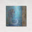 Art mural en métal Beachcrest Home ™ «Sea Horse And Sea» par Art Licensing Studio-1319835450