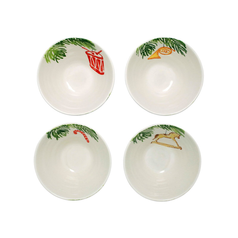 Nutcrackers Piece Handmade Dinnerware Set - Service for 4
