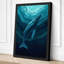 Whale Rising Coastal - Wrapped Canvas-798978164-798978172