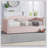 Daybed With Extended Pop Up Trundle, Upholstered Sofa Bed Daybed, Space-Saving Twin To King Design, Perfect For Guest Room-989998457