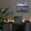 «Sunset Over Séoul» par Rick Berk, art mural en verre acrylique-955529598