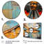 «Orange Dragonfly Insectes Flight Collage I», reproduction sur toile-91865985-91644488