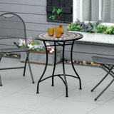 Round 2 - Person 60Cm L Outdoor Side Table
