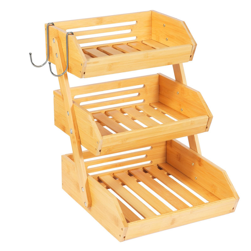 Lily Manor Manufactured Wood Picnic Basket