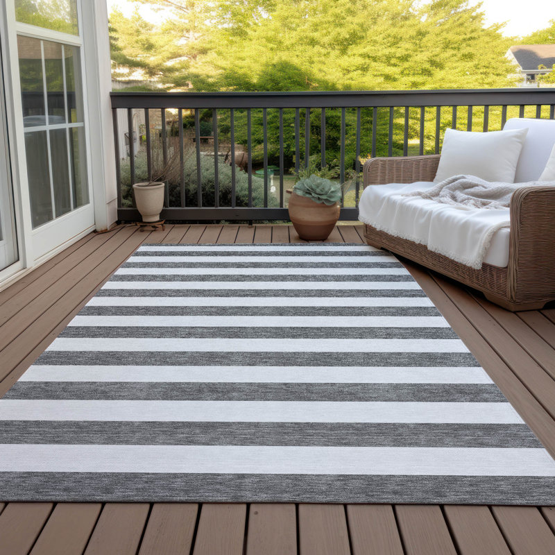 Tapis intérieur / extérieur Schaal, Rectangle 5 pi x 7 pi 6 po