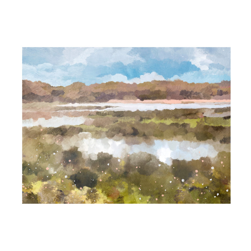 Œuvre sur toile ,olog, H 14 po x l 19 po