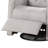 Manie Swivel Glider Manual Recliner, Solid Wood, Burlap-106065293