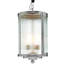 Richland 3 - Light Silver Cylinder Pendant