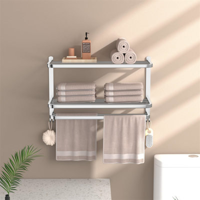 Bissonet Wall Towel Rack