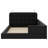 Upholstered Platform Bed With 2 Reading Lights-1014154690