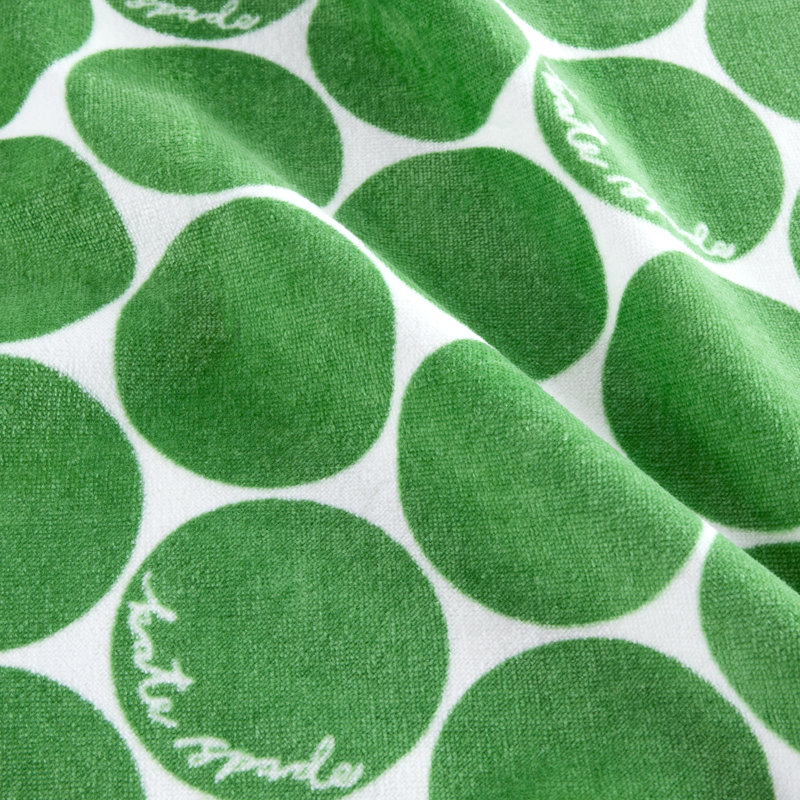Loop And Dot Kitchen Towel Set, Green