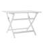 Table pliante en bois 43,5 po