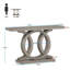 Table de canapé de couloir décorative (seulement avec table basse)
