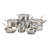 All-Clad d5 Brushed Stainless Steel 14 Piece Cookware Set