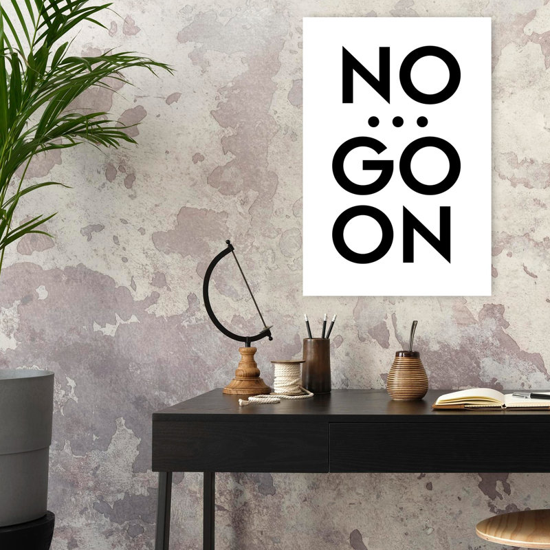 No ... Go On Abstract Architecture contemporaine, H 24 po x l 16 po