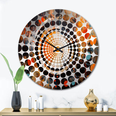Polparia - Horloge murale abstraite