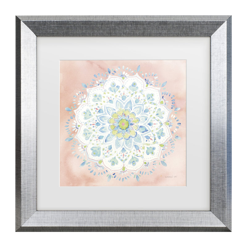 «Danhui Nai Jaipur V Matted», art encadré, H 14,5 po x l 14,5 po